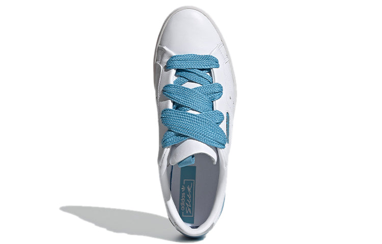 (WMNS) adidas originals Sleek White/Blue FY5037