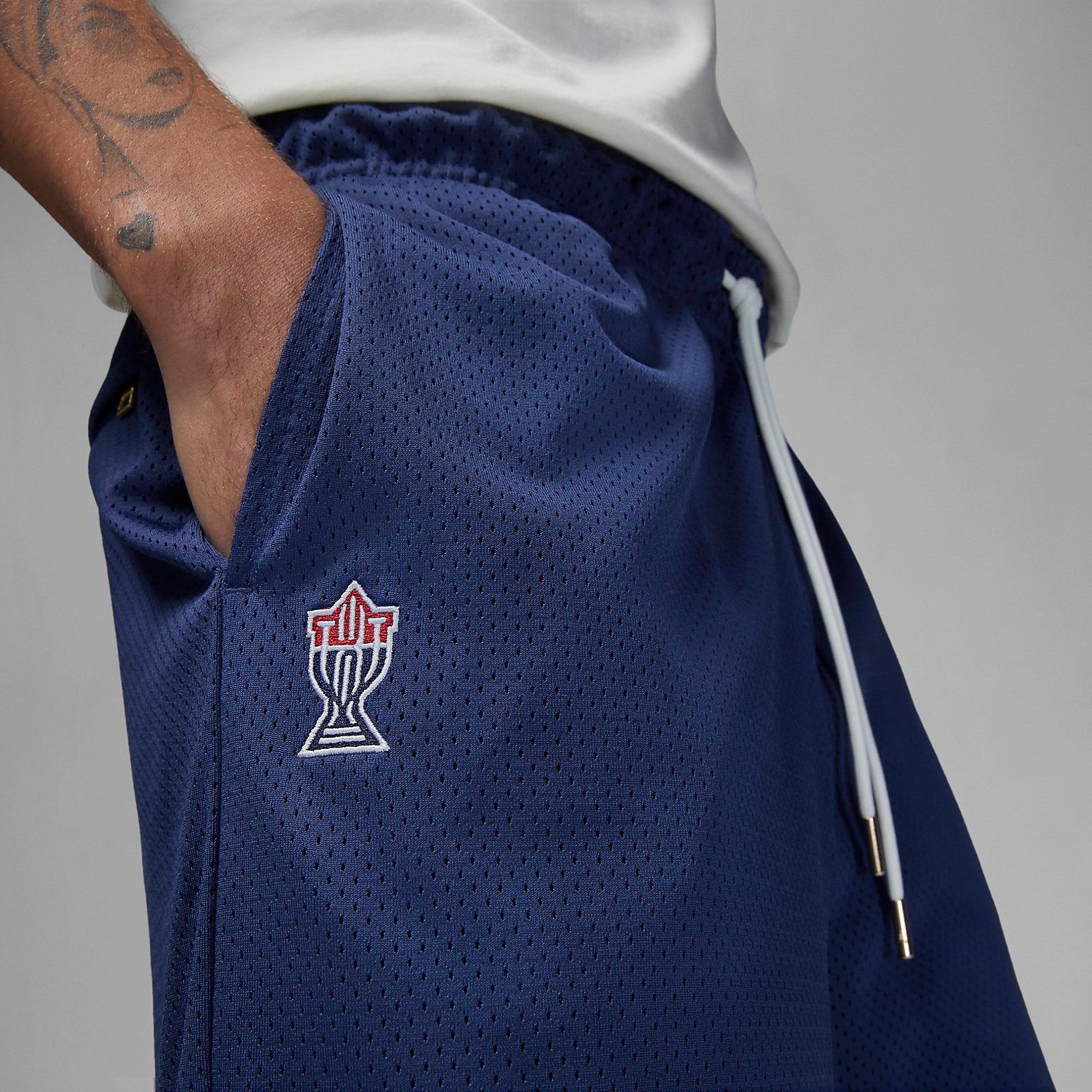 Air Jordan x Trophy Room Practice Shorts 'Midnight Navy' DX5647-410