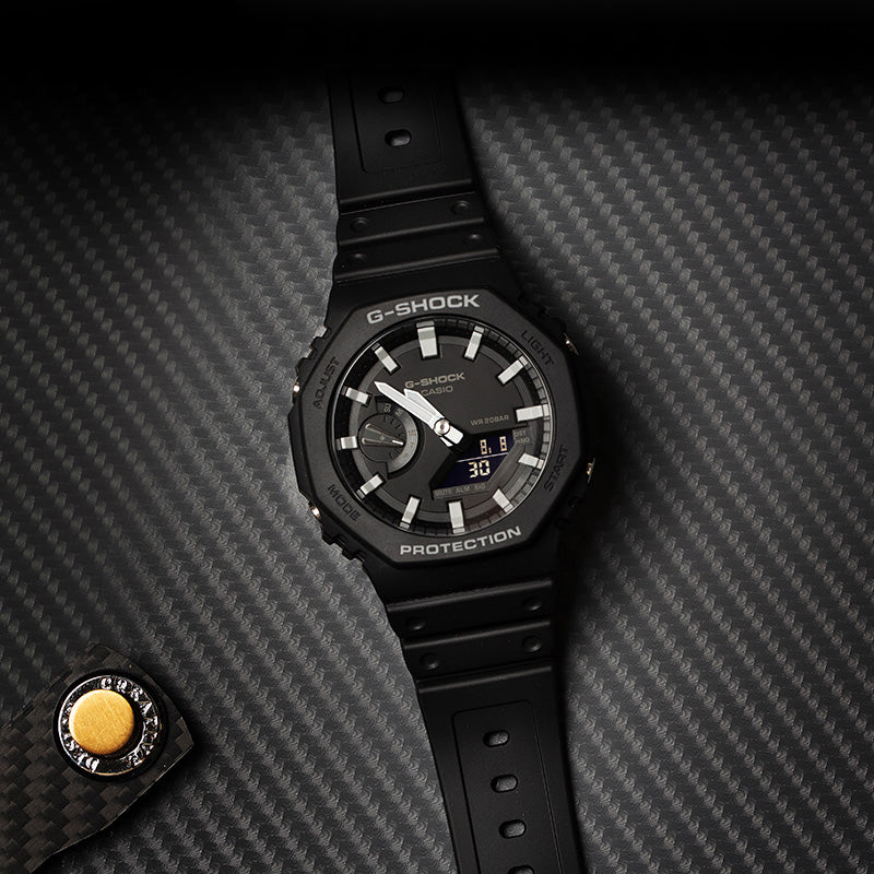 CASIO G-Shock Analog-Digital 'Black' GA-2100-1APR