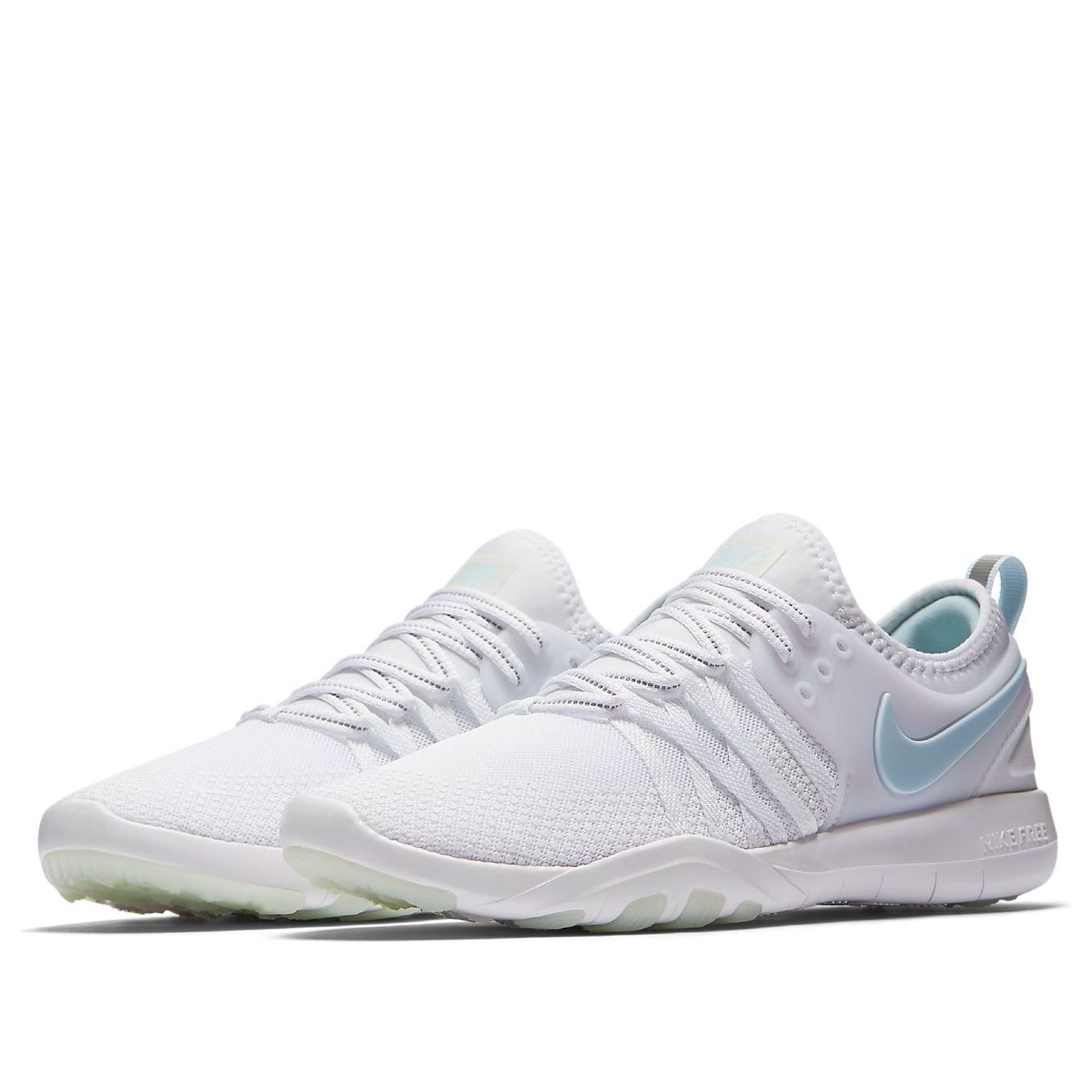 (WMNS) Nike Free TR Trainer 7 Reflect 'White Glacier Blue' AA2238-100