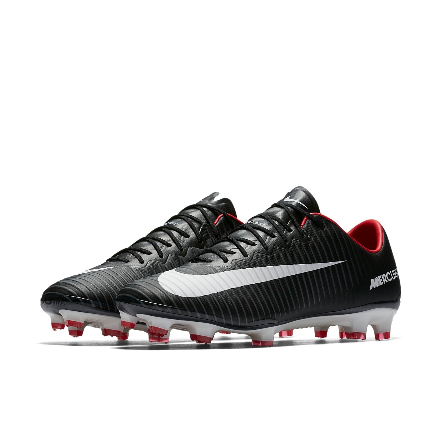 Nike Mercurial Vapor 11 FG 'Black Red' 831958-002