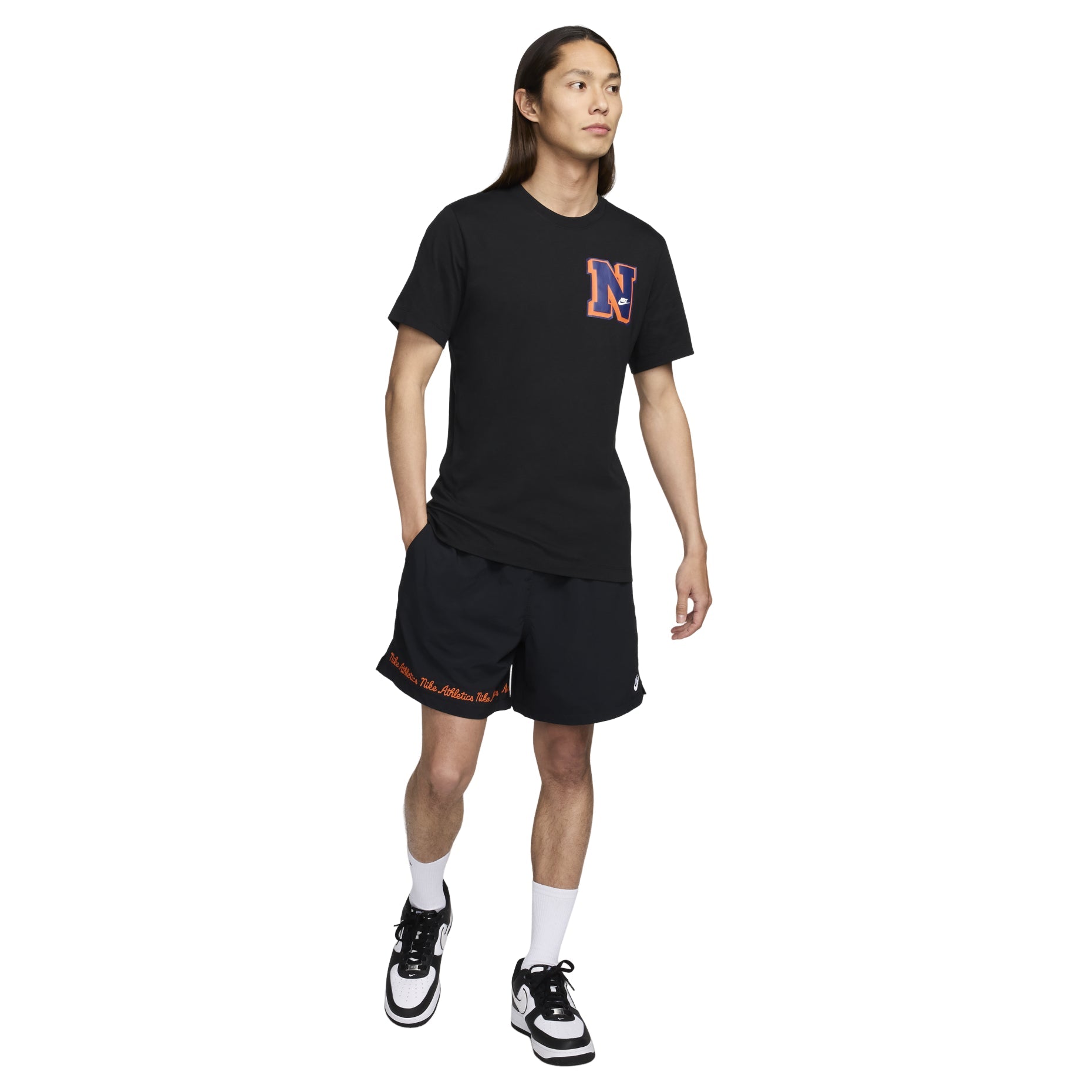 Nike Sportswear Graphic T-Shirt Asia Sizing 'Black' FV3773-010