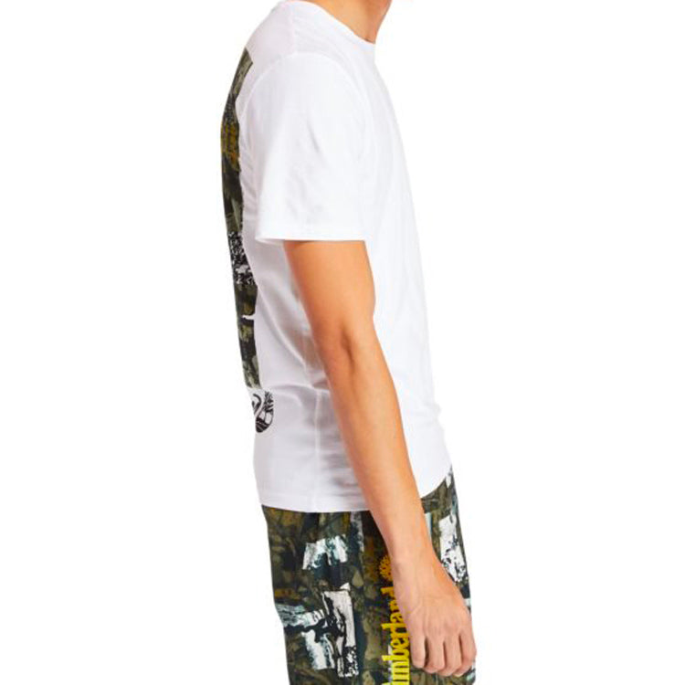 Men's Timberland SS20 Printing Short Sleeve White A235A100