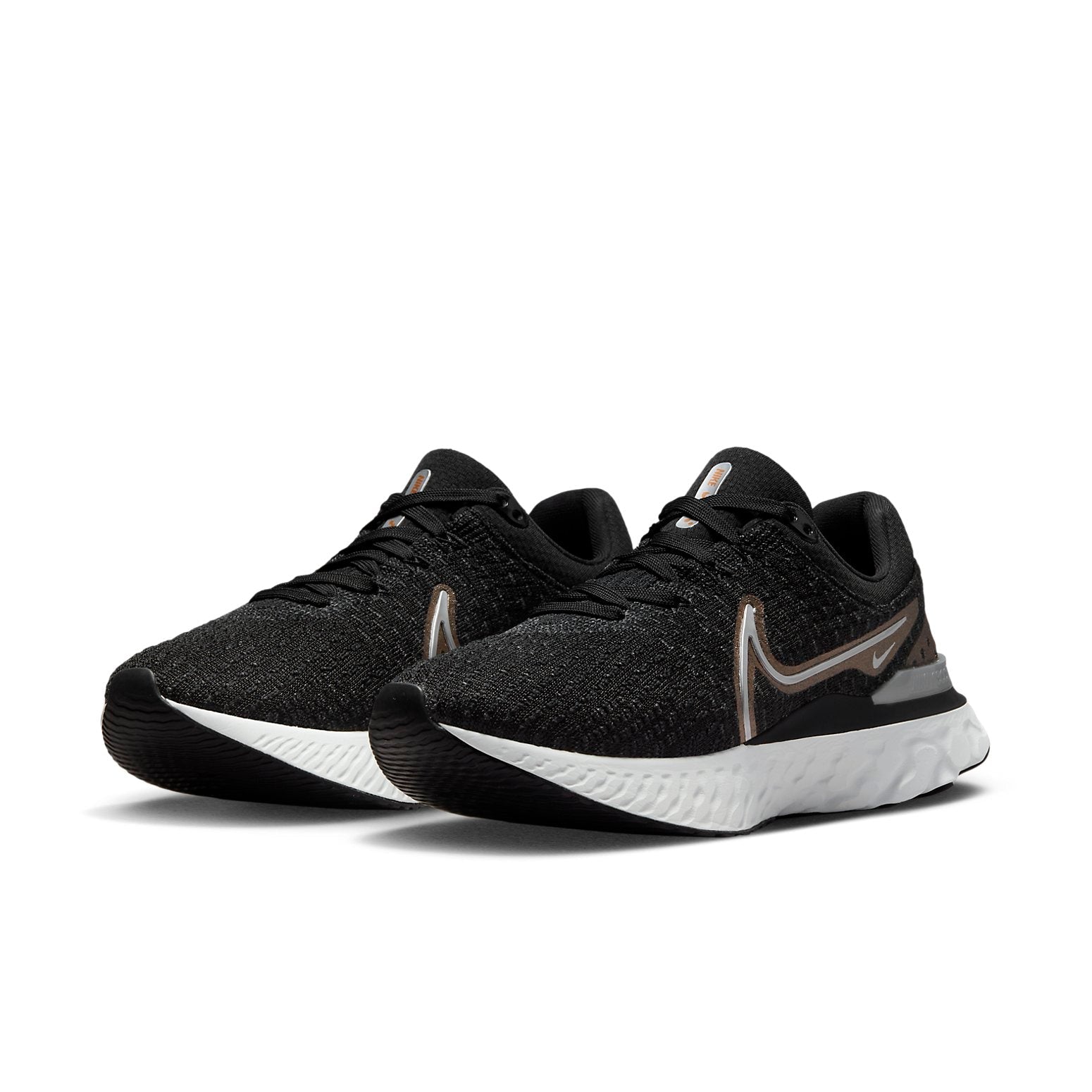(WMNS) Nike React Infinity Run Flyknit 3 'Black Metallic Copper' DD3024-009