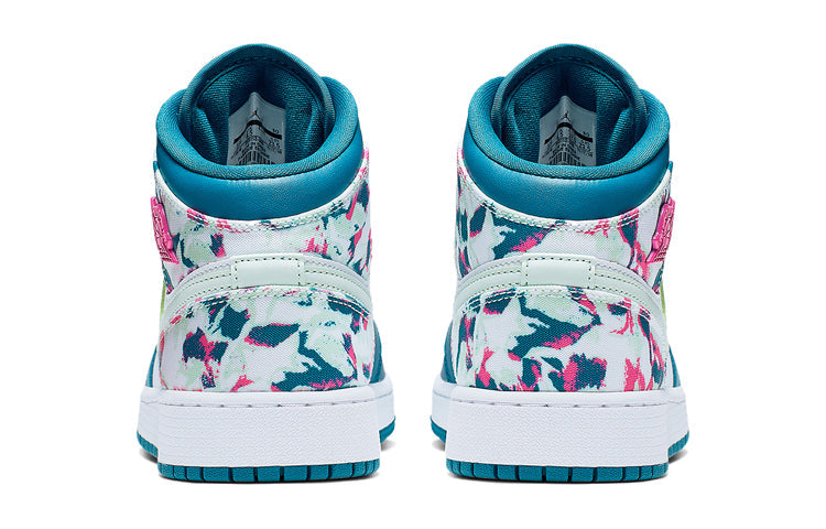 (GS) Air Jordan 1 Mid 'Paint Stroke' 555112-300