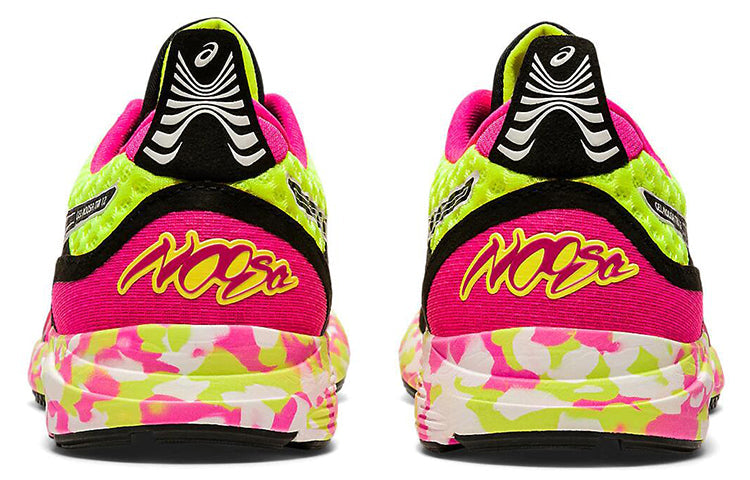 (WMNS) ASICS Gel-Noosa Tri 12 'Safety Yellow Pink Glo' 1012A578-751