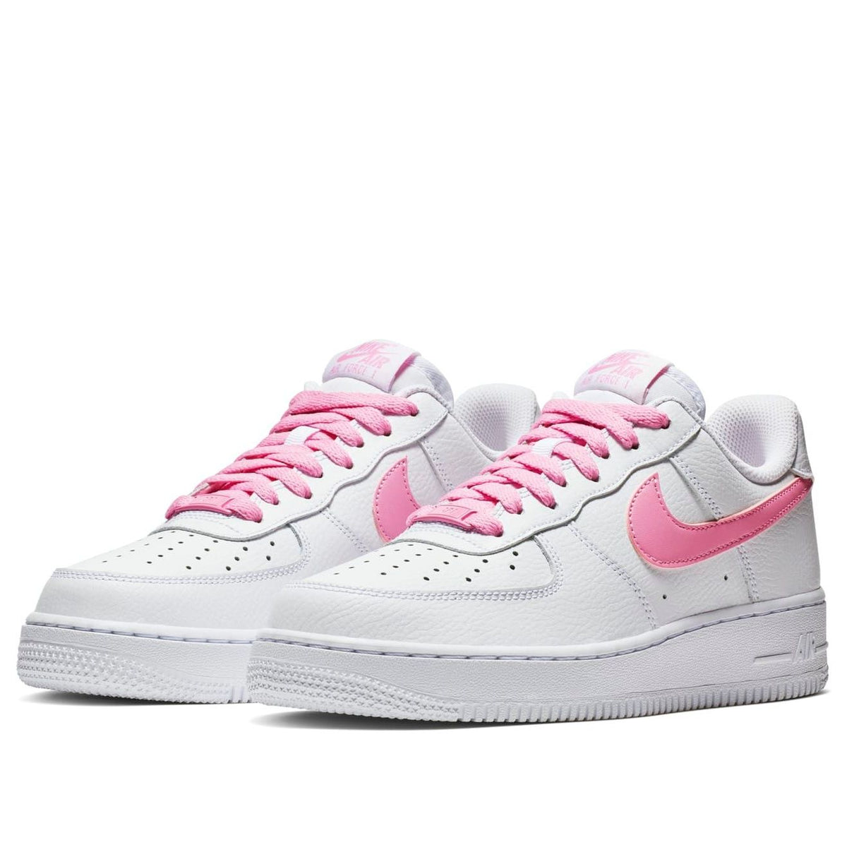 (WMNS) Nike Air Force 1 07 Essential 'White Pink' BV1980-100