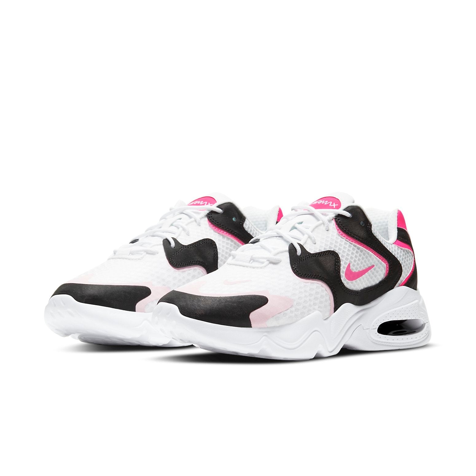 (WMNS) Nike Air Max 2X 'White Black' DD6611-100