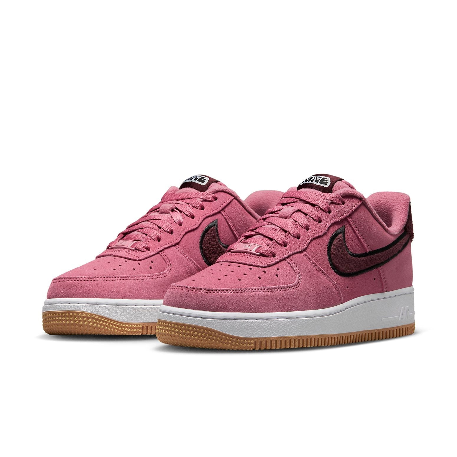 (WMNS) Nike Air Force 1 Low '07 SE 'Desert Berry Gum Fleece' DQ7583-600
