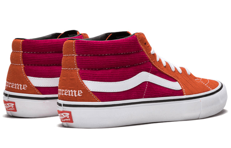 Vans Supreme x SK8-Mid Pro 'Corduroy Croc' VN0A347UPUJ