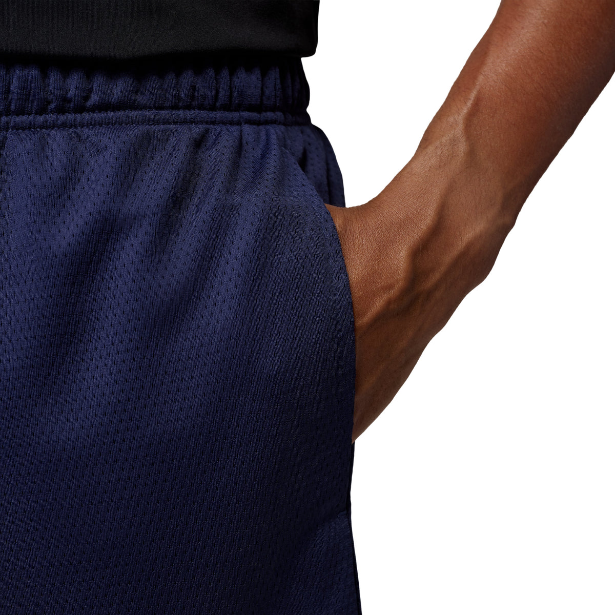 Jordan Dri-FIT Mesh Graphic Shorts 'Midnight Navy' IF0872-410