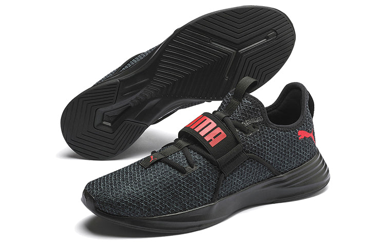 PUMA Persist Xt Knit Low Top Running Shoes Black 192616-07