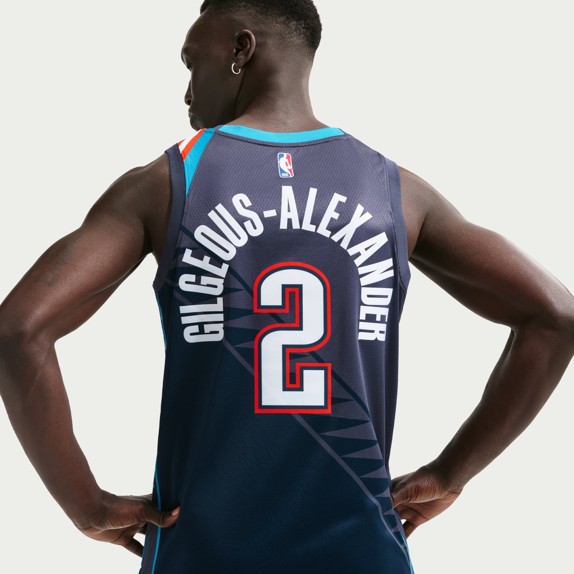 Nike Oklahoma City Thunder City Edition NBA Swingman Jersry 'Shai Gilgeous-Alexander'  HM5990-437