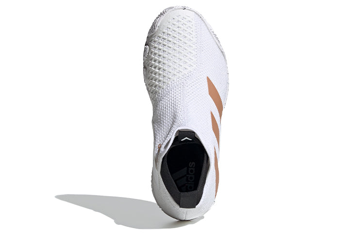 (WMNS) adidas Stycon Laceless HC 'White Copper Metallic' FY2946