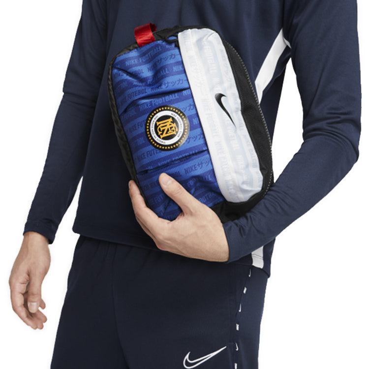 Nike F.C. Football Sports Utility Travel Bag 'Black Royal Blue' CV6354-010