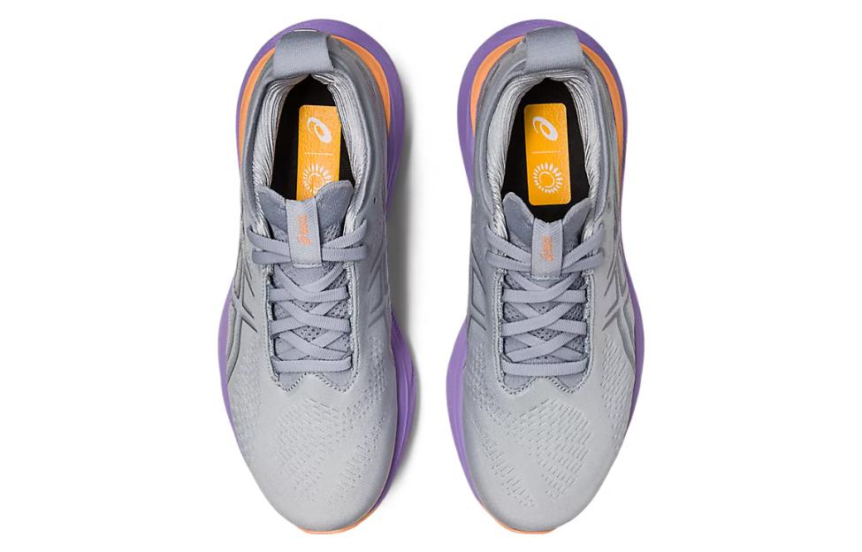 (WMNS) ASICS Gel-Nimbus 25 Wide 'Piedmont Grey Purple' 1012B437-021