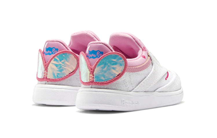 (TD) Reebok Peppa Pig x Club C Slip-On 4 Toddler 'Icono Pink' H05206