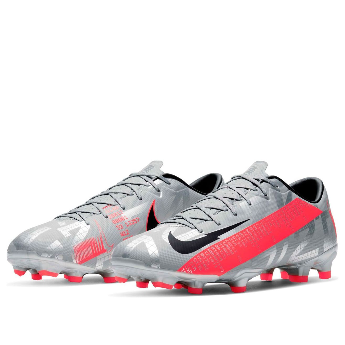 Nike Mercurial Vapor 13 Academy MG 'Metallic Grey Crimson' AT5269-906