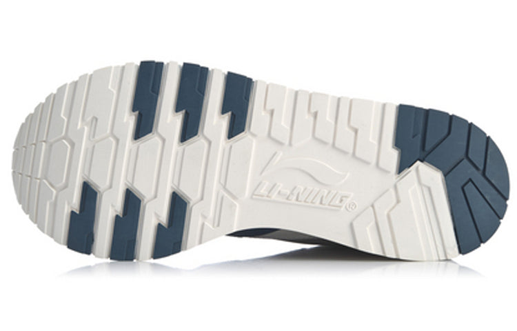 Li-Ning 001 Retro Athleisure Casual Sports Shoes Gray White AGCQ065-4