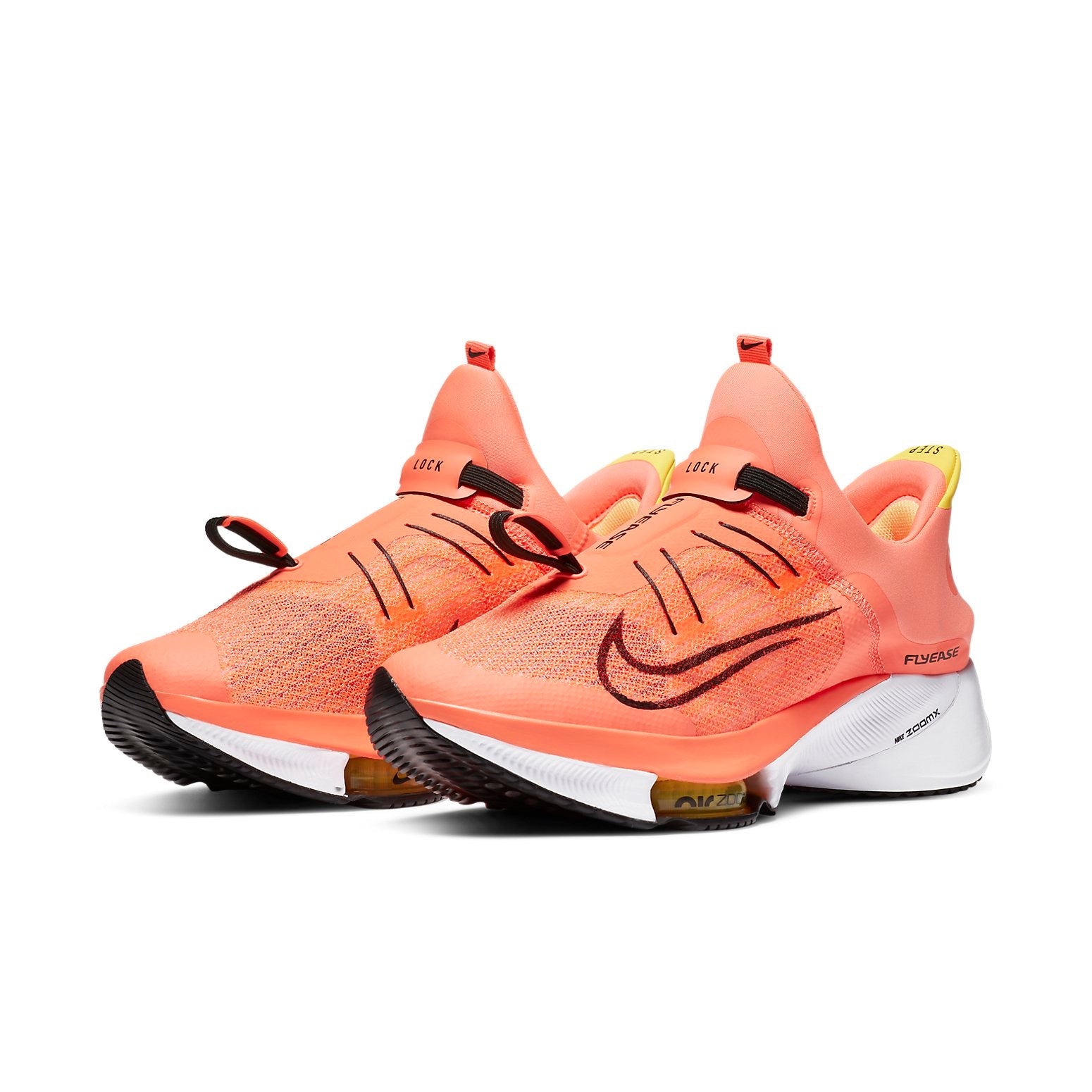 Nike Air Zoom Tempo Next% FlyEase 'Brt Mango Black White' CV1889-800