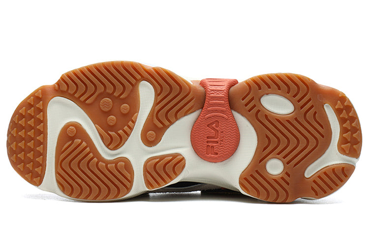 (WMNS) FILA FUSION Raccoon CNY Shoes 'White Orange' T12W217316FBG