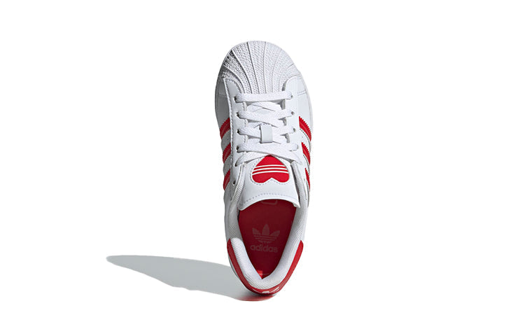 (PS) adidas originals Superstar 'White Red' FY2573