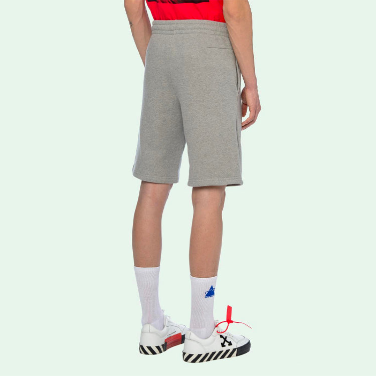Off-White Basic Printing Small Logo Shorts Gray OMCI006S19D250220710