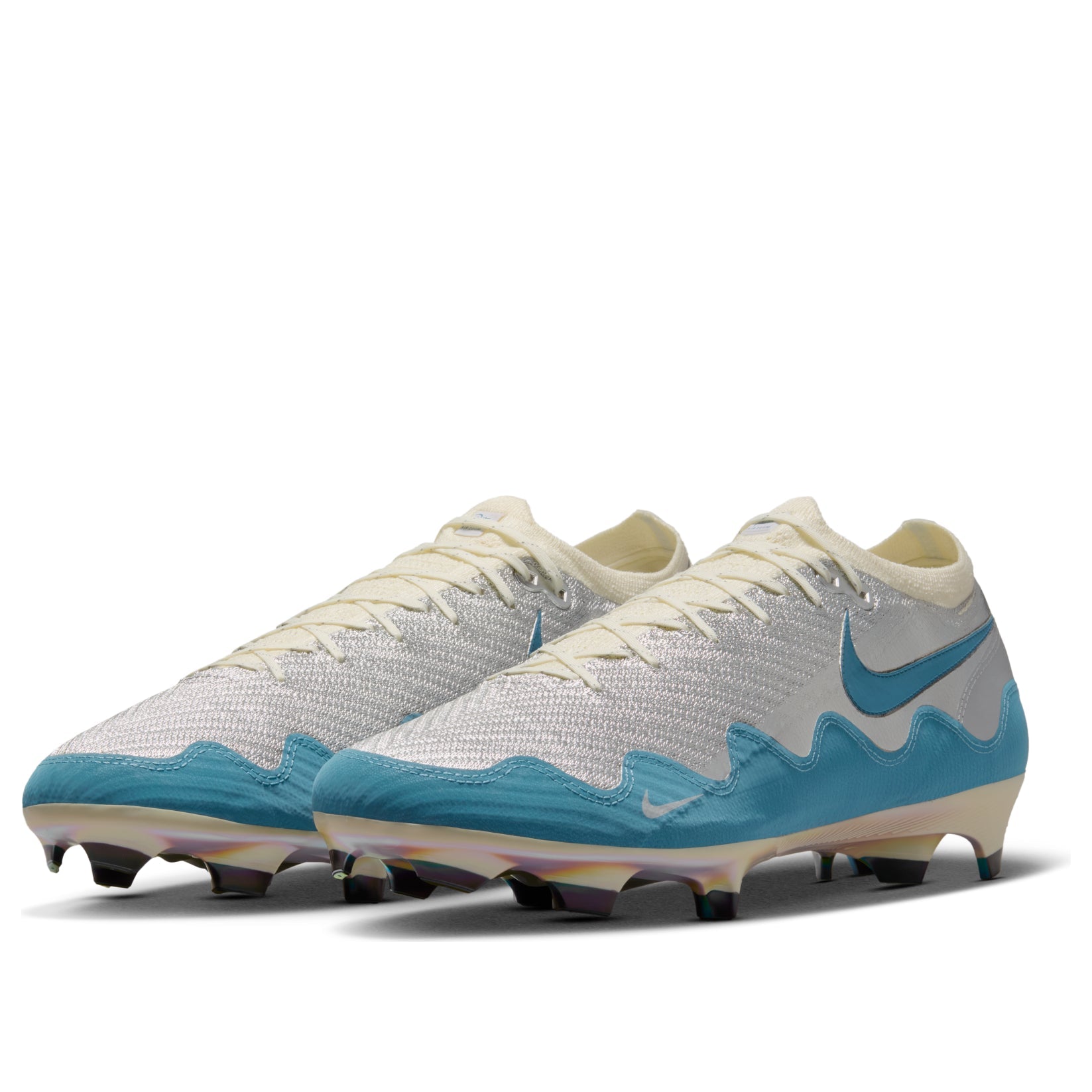 Nike x Patta Mercurial Zoom Vapor 16 Elite FG SE 'Noise Aqua Metallic Silver' IQ3365-002