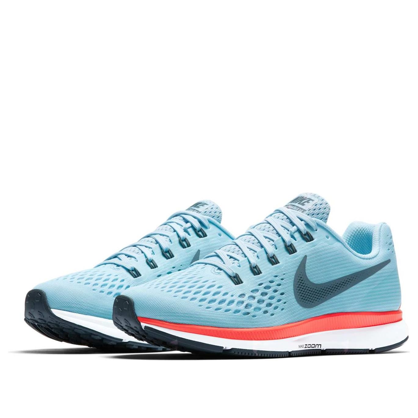 (WMNS) Nike Air Zoom Pegasus 34 'Ice Blue Crimson' 880560-404