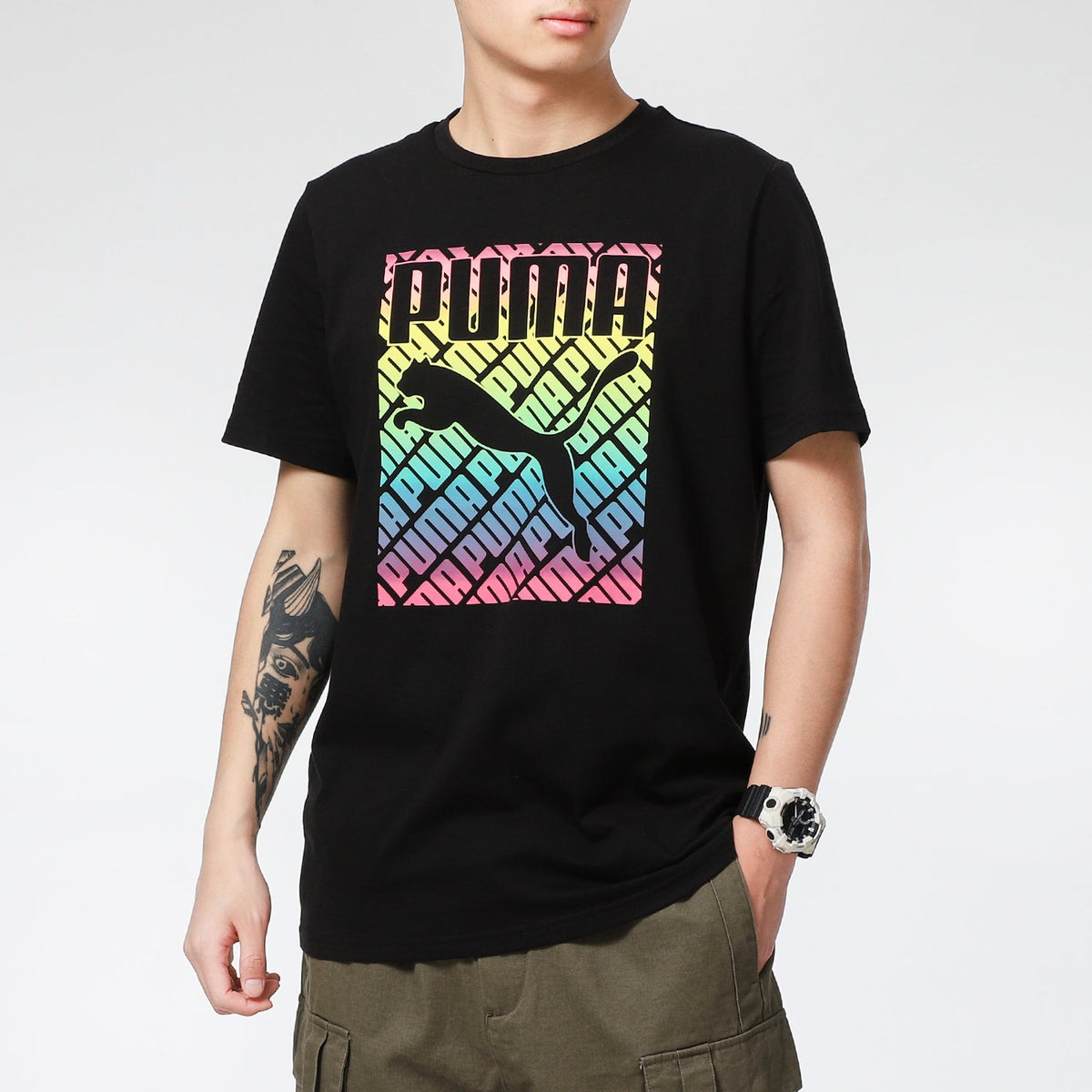 PUMA Pride T-Shirt 'Black' 855976-01