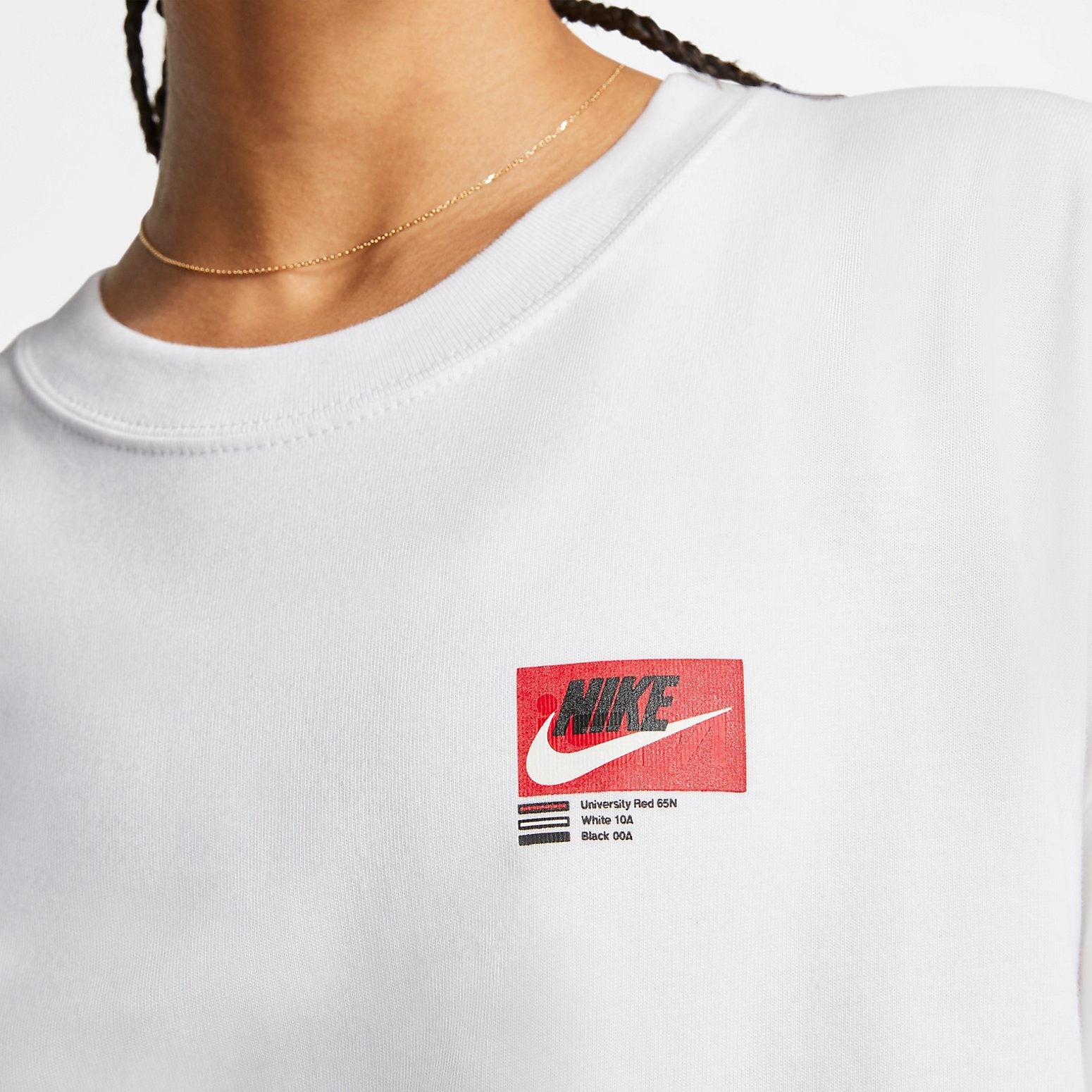 Nike ISPA Logo Tee 'White University Red' CT8420-100