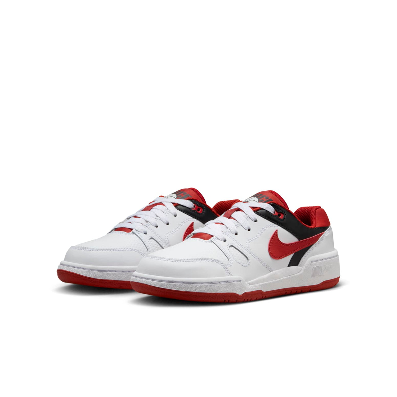 (GS) Nike Full Force Low 'White Mystic Red' FV5929-100