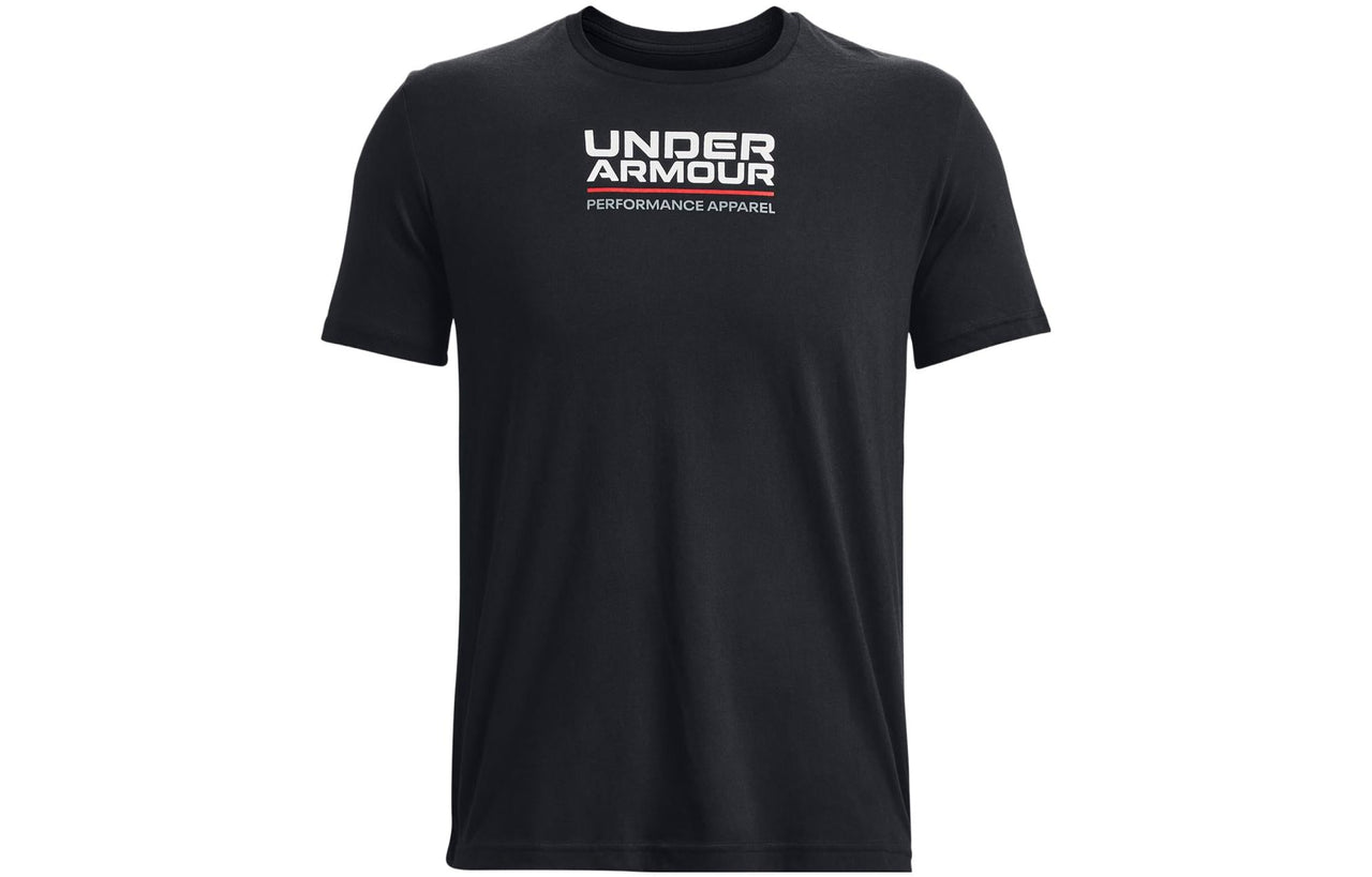 Under Armour Multicolor Box Logo T-shirt 'Black' 1370529-002