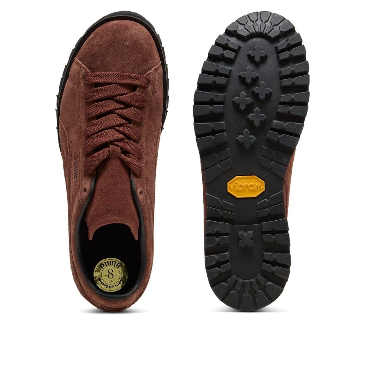 PUMA Suede Vibram 'Chocotart Black' 406920-01