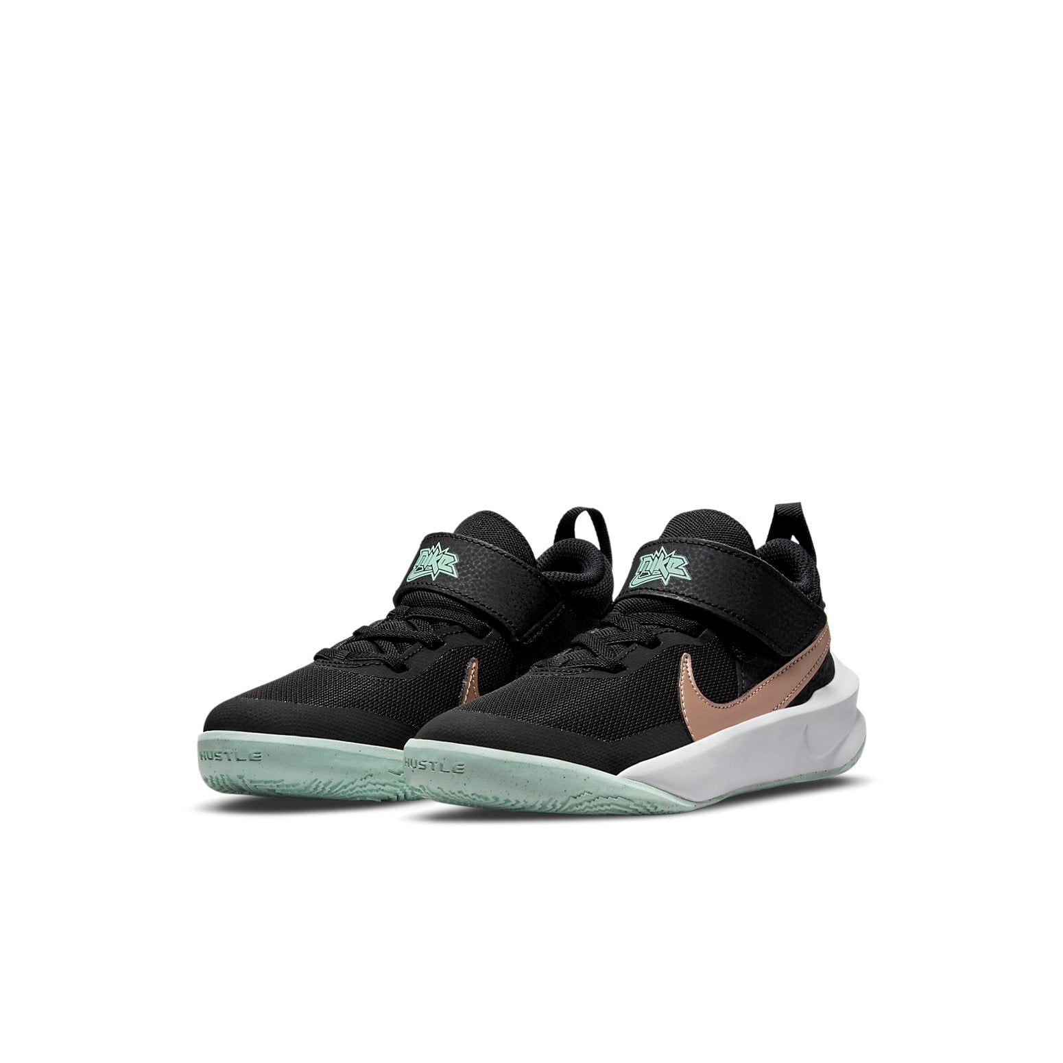 (PS) Nike Team Hustle D10 'Black Mint Metallic Red Bronze' CW6736-009