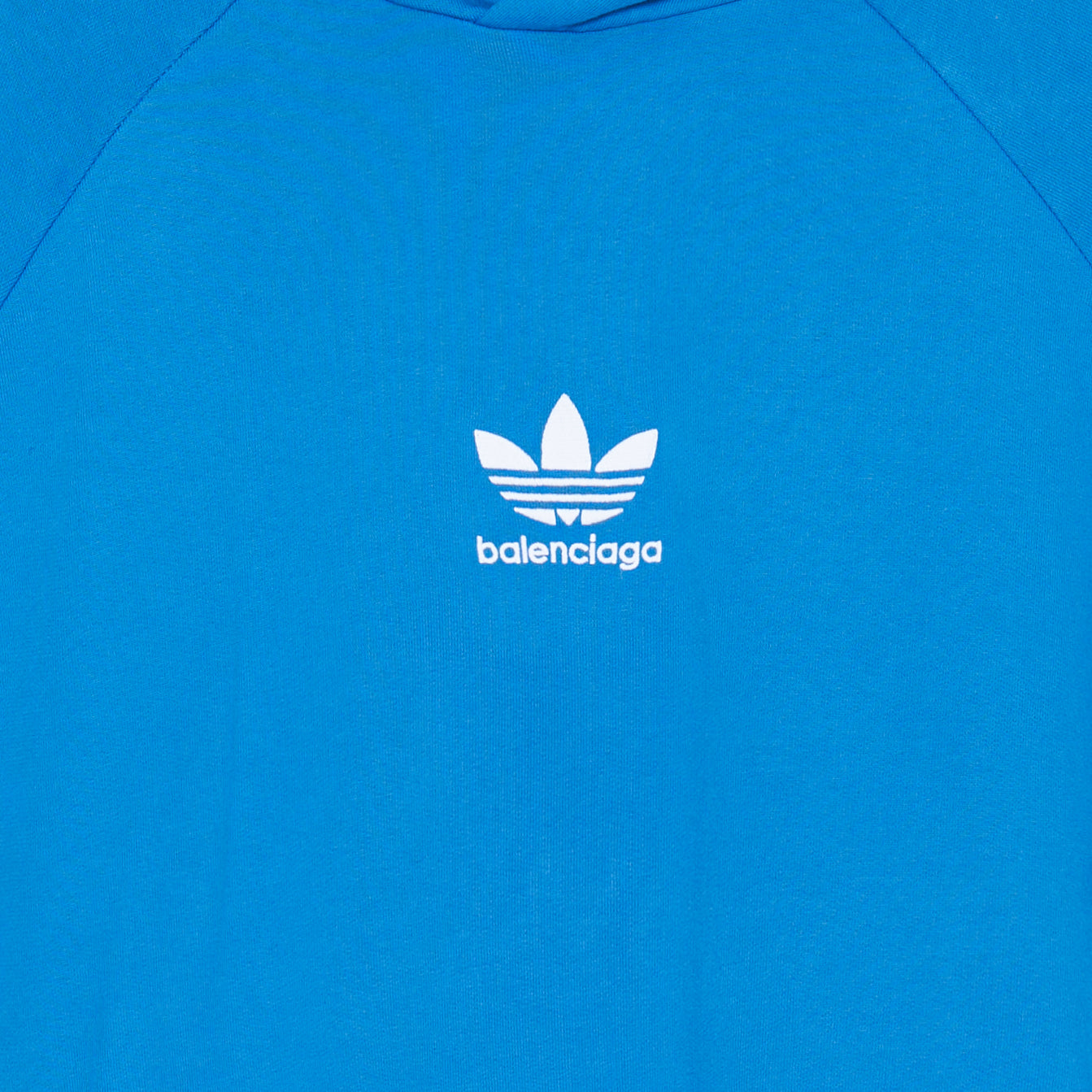 Balenciaga x adidas Hoodie Oversized 'Blue' 729322TNVN24026