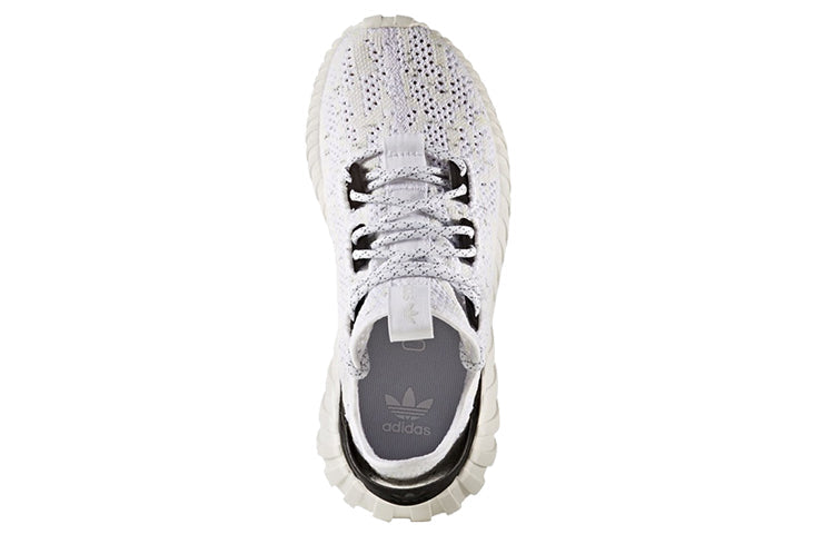 (GS) adidas Tubular Doom Sock Primeknit 'White Black' BZ0329