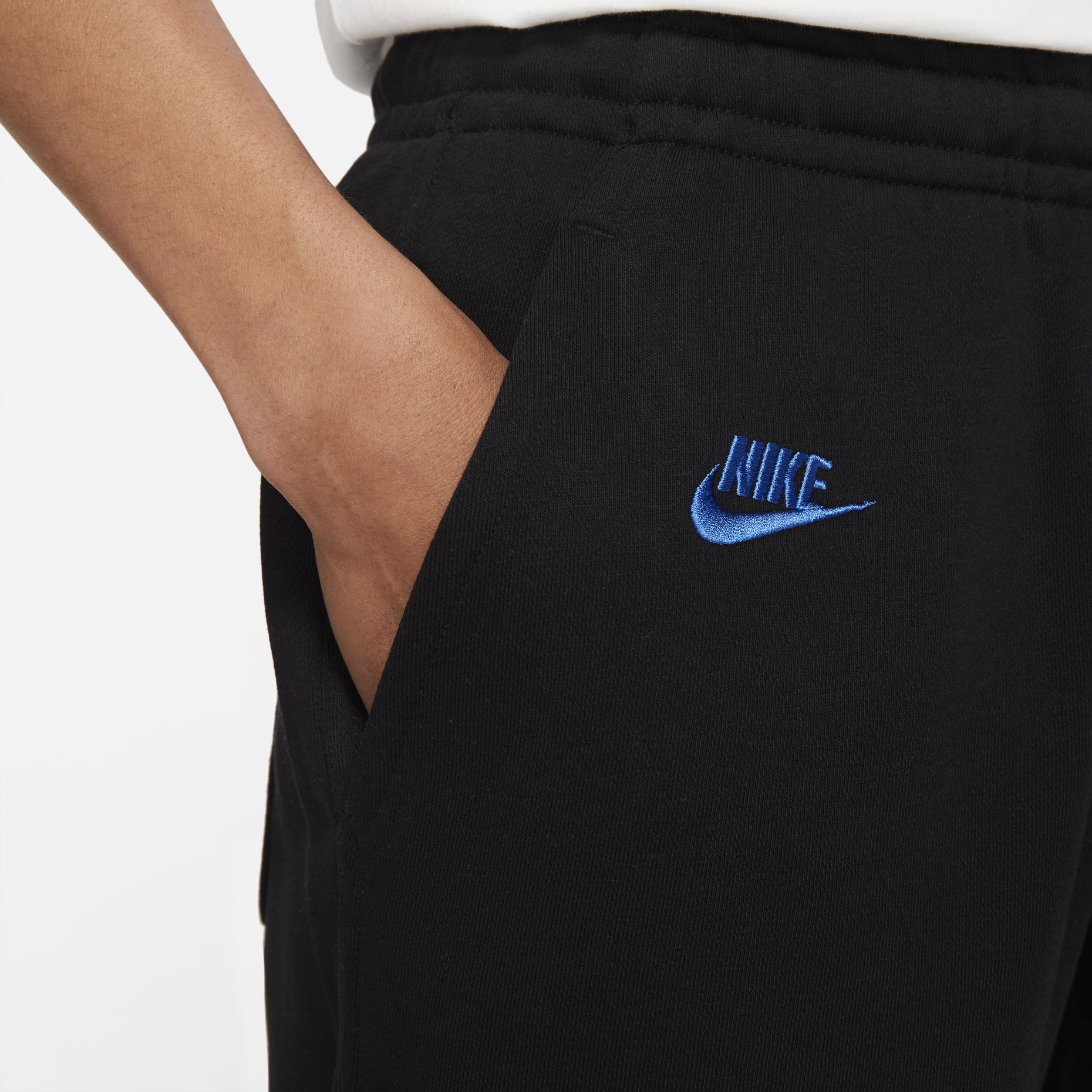 Nike Nsw Spe+ Ft Short Fta Alphabet Embroidered Shorts Asia Sizing 'Black' DD4683-010