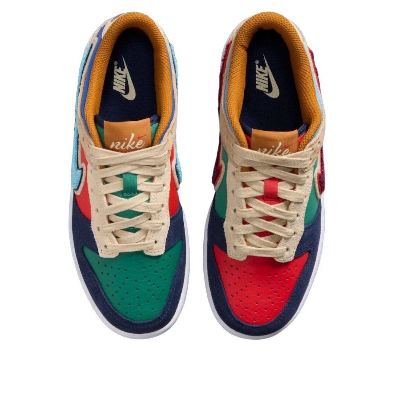 (GS) Nike Dunk Low 'Midnight Navy Noise Green' IV6203-410
