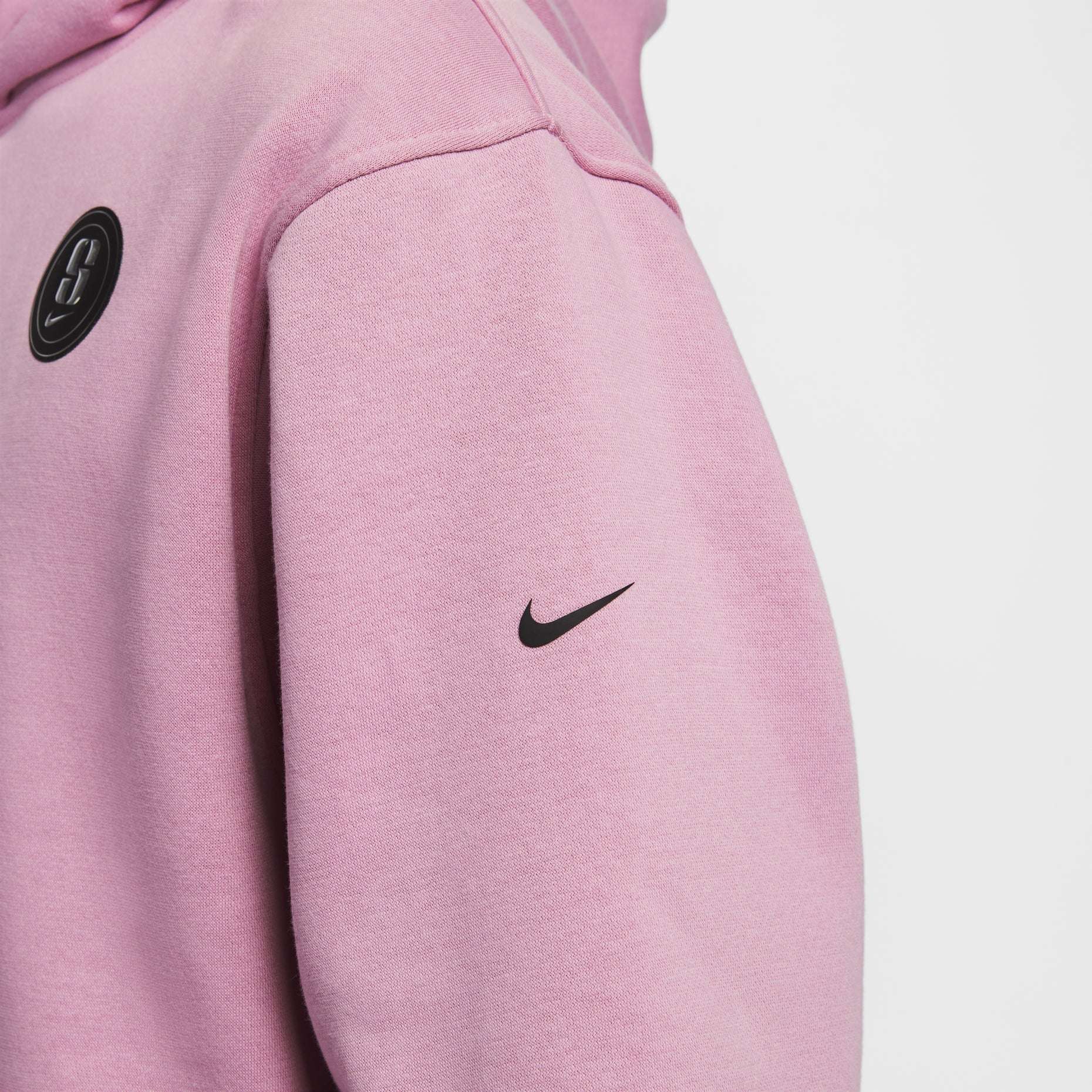 Nike Sabrina Fleece Basketball Hoodie Asia Sizing 'Pink Black' FV3206-699