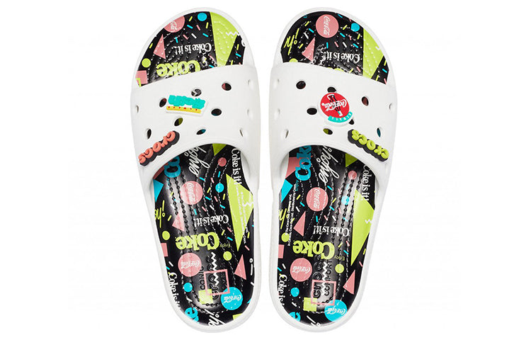 (WMNS) Crocs Coca Cola x 90s Beach & Pool Slides/Slippers 207216-94S