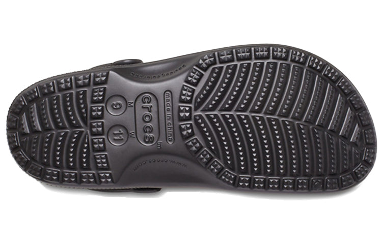 Crocs Classic Clog Pocket Sandals Black Pink 206612-0I8