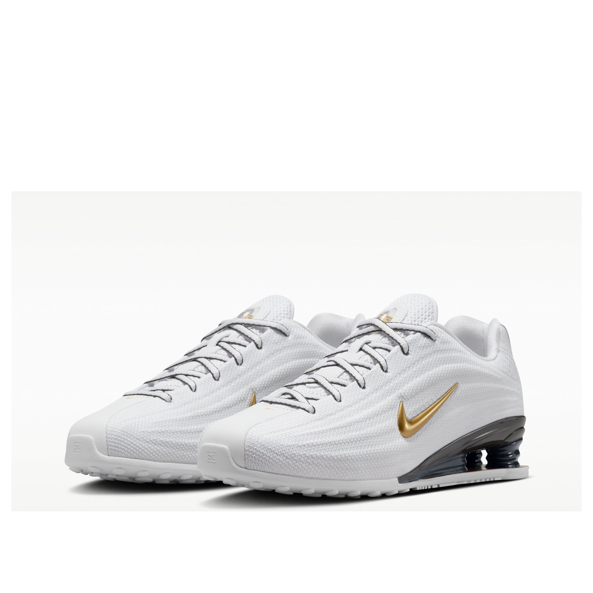 (WMNS) Nike Shox Z 'White Metallic Gold' HQ7540-100