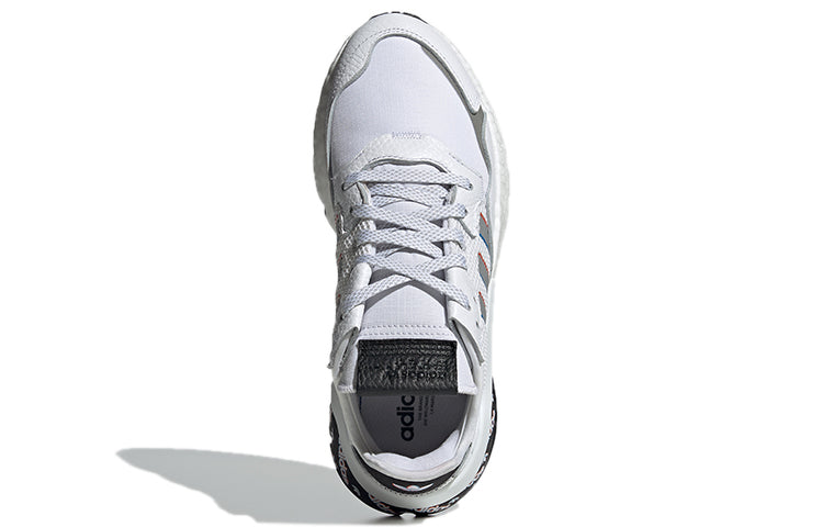 adidas originals Nite Jogger 'White Black Silver' H01719
