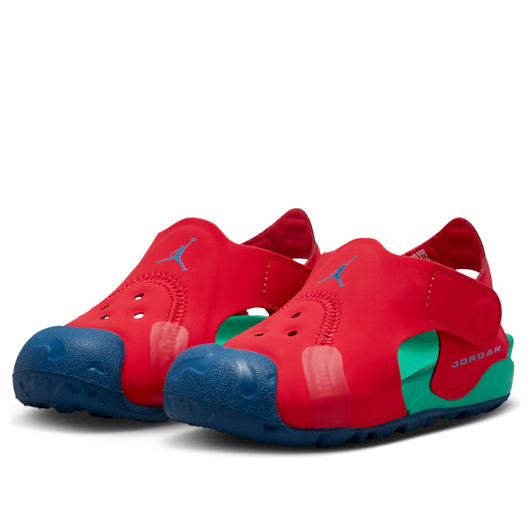 (TD) Jordan OTDR Sandals 'University Red Kinetic Green' HV8553-603