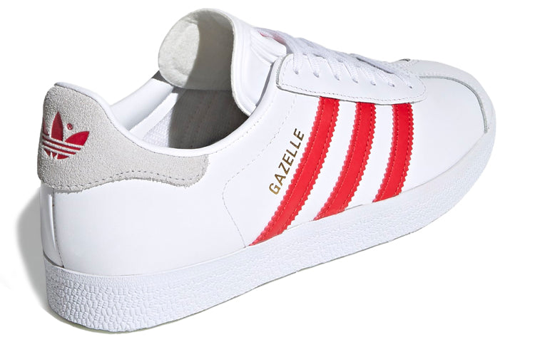 (WMNS) adidas Gazelle 'White Red' FU9909