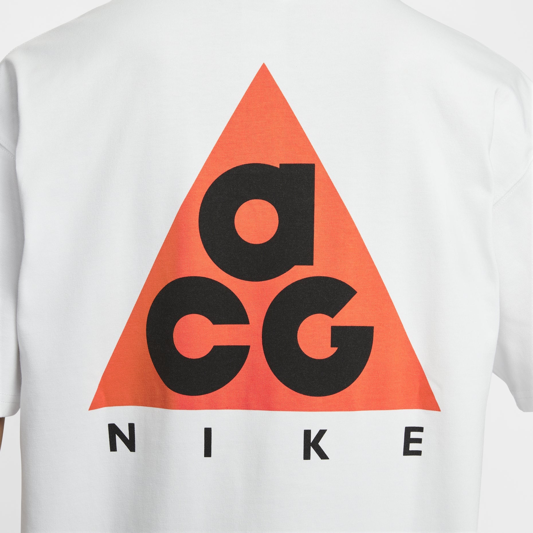 Nike AS M ACG DF TEE M90 LBR+HBR TR T-Shirt Asia Sizing 'White Orange' HJ0799-121