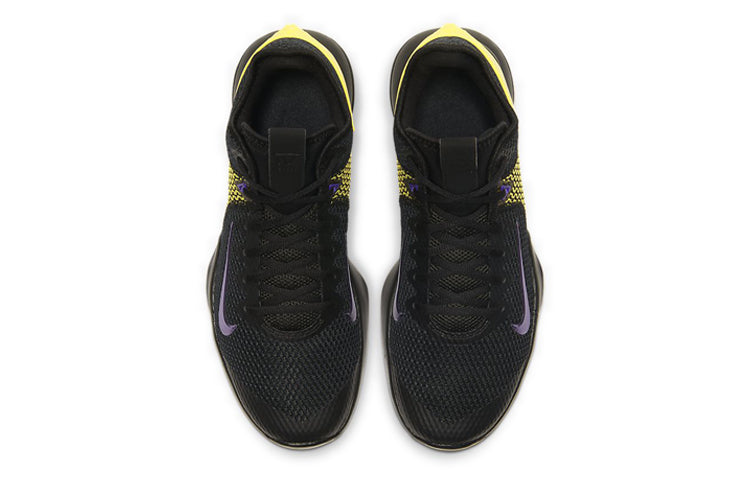 Nike LeBron Witness 4 'Black Opti Yellow' BV7427-004