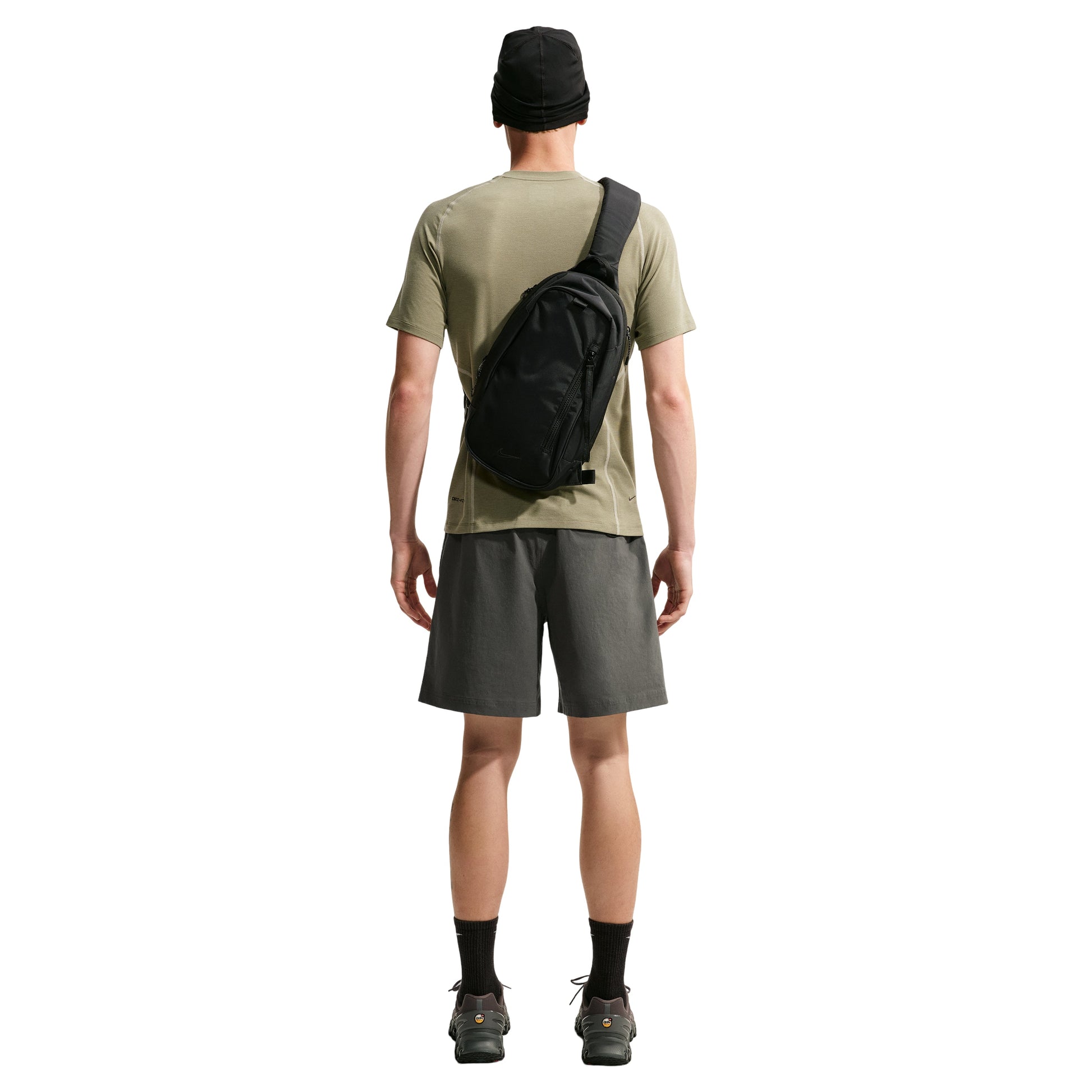 Nike Tech Woven Shorts 'Newsprint Illusion Green' HQ0470-005