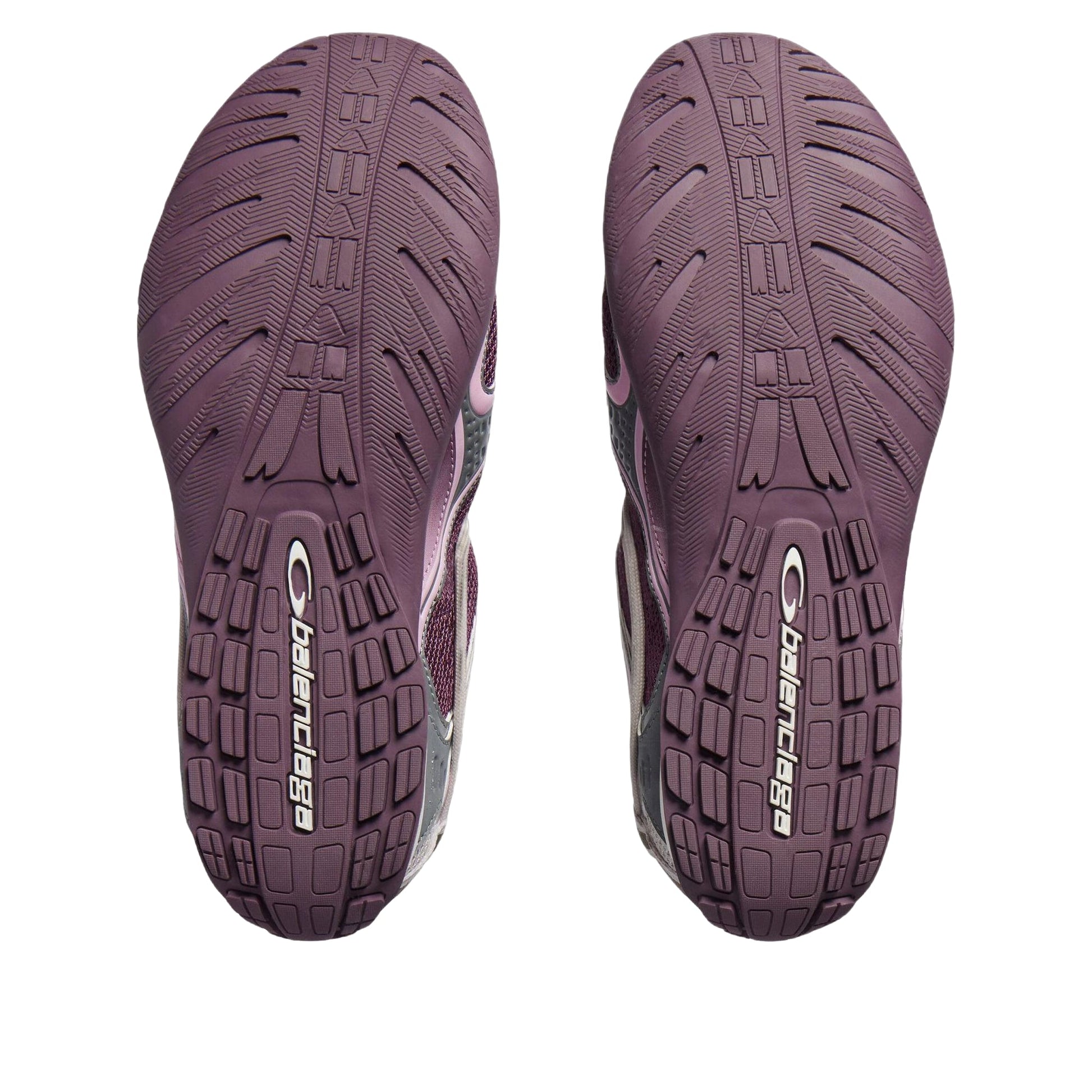 (WMNS) Balenciaga Radar Gradient Lines Sneaker 'Purple Grey Pink White' 865704WSTGL5159